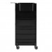 Hairdressing Trolley GABBIANO 68A black